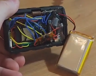 Inside view of the assembled CapibaraZero